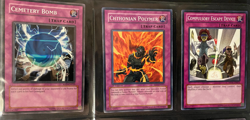 YUGIOH 1996, Lot of 9 Different Cards, Trap / Spell / Others, used, circulated - Image 2