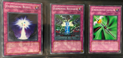 YUGIOH 1996, Lot of 9 Different Cards, Trap / Spell / Others, used, circulated - Image 2