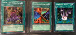 YUGIOH 1996, Lot of 9 Different Cards, Trap / Spell / Others, used, circulated - Image 3