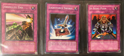 YUGIOH 1996, Lot of 9 Different Cards, Trap / Spell / Others, used, circulated - Image 2