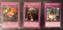 YUGIOH 1996, Lot of 9 Different Cards, Trap / Spell / Others, used, circulated - Image 2