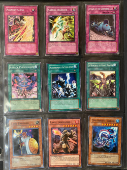 YUGIOH 1996, Lot of 9 Different Cards, Trap / Spell / Others, used, circulated - Image 1