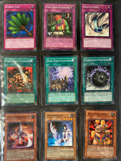YUGIOH 1996, Lot of 9 Different Cards, Trap / Spell / Others, used, circulated - Image 1