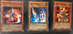 YUGIOH 1996, Lot of 9 Different Cards, Trap / Spell / Others, used, circulated - Image 4