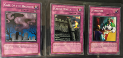YUGIOH 1996, Lot of 9 Different Cards, Trap / Spell / Others, used, circulated - Image 2