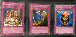 YUGIOH 1996, Lot of 9 Different Cards, Trap / Spell / Others, used, circulated - Image 2