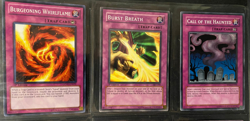 YUGIOH 1996, Lot of 9 Different Cards, Trap / Spell / Others, used, circulated - Image 2