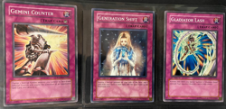 YUGIOH 1996, Lot of 9 Different Cards, Trap / Spell / Others, used, circulated - Image 2