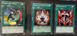 YUGIOH 1996, Lot of 9 Different Cards, Trap / Spell / Others, used, circulated - Image 3