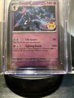 CGC 10 Gem Mint Ceruledge 040/091 Cosmos Holo Pokemon Day Promo 2024 Card TCG - Image 4