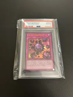 Yugioh Crush Card Virus 2024 KC01-EN053 Ultra Rare PSA 10 Gem Mint Pop 25 - Image 1
