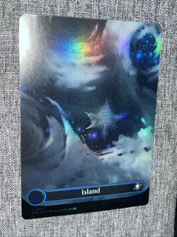 Island (0263) (Borderless) #263 (Foil) (NM) Edge of Eternities EOE Magic MTG - Image 1