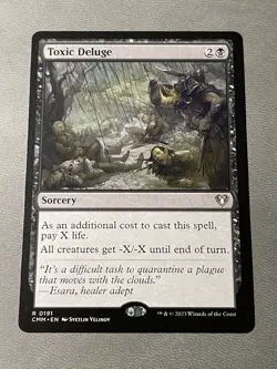 Toxic Deluge Normal MTG Commander Masters (CMM) NM - Image 1