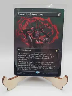 MTG - Bloodchief Ascension (Borderless)(0636) - Commander Masters - Foil - Image 1