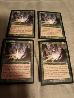 4 Land Grant Mercadian Masques MTG Magic Gathering NM Free S/H - Image 1