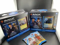 MTG Doctor Who Commander Deck 2 Set English Version / 2 Free Play Booster Pack - Image 1
