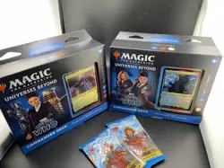 MTG Doctor Who Commander Deck 2 Set English Version / 2 Free Play Booster Pack - Image 2
