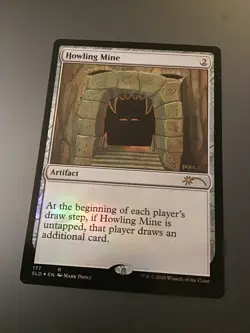 MTG Secret Lair #177 Howling Mine Foil NM - Image 1