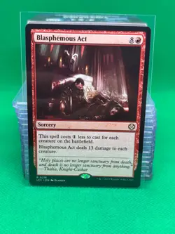 MTG - BLASPHEMOUS ACT - Caverns of Ixalan Com (R) - Image 1