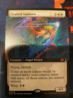 MTG Edge of Eternities Exalted Sunborn Extended Art - Image 1