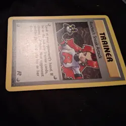Rocket's Sneak Attack 72/82 Team Rocket Regular Pokemon Rare TCG LP - Image 3