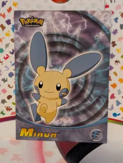TOPPS Pokemon Advanced 2003 Minun #57 LP Lightly Played - Image 1