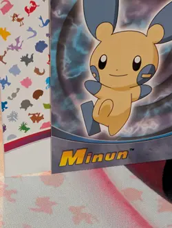 TOPPS Pokemon Advanced 2003 Minun #57 LP Lightly Played - Image 4