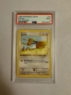 1999 Pokemon - 1st Edition Shadowless Doduo - Base Set 48/102 - PSA 9 Mint! WOTC - Image 2