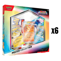 Pokemon Prismatic Evolutions Poster Collection - Lot of 6 Brand New Sealed - Image 1