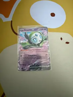 Meloetta Ex 044/086 - Double Rare - Black Bolt - Pokemon TCG mint - Image 1