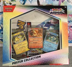 Lot Of 11 Prismatic Evolution Poster Collection Pokemon New Sealed - Image 1