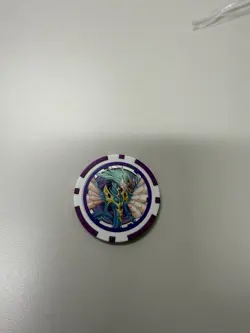 Yugioh 5D's Official Konami Duel Links Poker Chip Tournament Prize Coin - Image 1