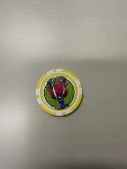 Yugioh Official Konami Duel Links Poker Chip Tournament Prize Coin - Image 1