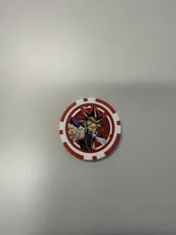 Yugioh Official Konami Duel Links Poker Chip Tournament Prize Coin - Image 1