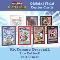 JUSH Field Center Token SEALED Yugioh Justice Hunters Promo Mint - Image 1