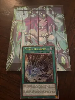 Yugioh 1x Primite Drillbeam Quarter Century ROTA-EN060 1st Ed NM-MINT - Image 1