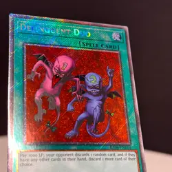 Delinquent Duo Platinum Secret Rare RA04-EN114 Yugioh! NM - Image 2
