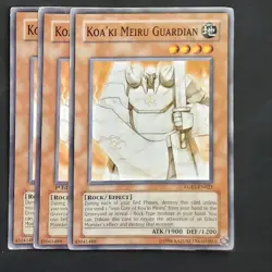 Yugioh - Playset of Main 3x Koaki Meiru monsters [Mixed Sets & Editions] MP - Image 4