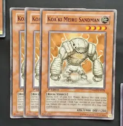 Yugioh - Playset of Main 3x Koaki Meiru monsters [Mixed Sets & Editions] MP - Image 3