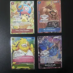 One Piece TCG | 2024 Offline Regional Finalist Card Set - Image 1