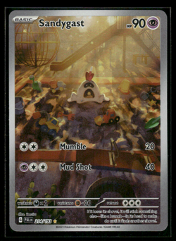 Pokemon Card - 214/193 - Paldea Evolved EN - Sandygast - Illustration Rare - Image 1