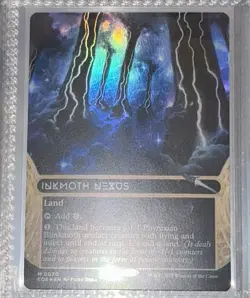 MTG Edge Of Eternities Inkmoth Nexus #0020 Borderless (Galaxy Foil) - Image 1