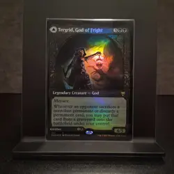 MTG Tergrid, God of Fright / Tergrid's Lantern (Showcase) Kaldheim Foil #307 - Image 1