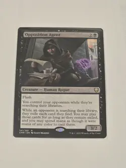 🔥 Opposition Agent - Commander Legends, MTG - M/NM- #141! WOW!! - Image 1