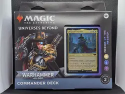 Magic The Gathering: Warhammer 40K Forces of the Imperium MTG Commander Deck NEW - Image 1