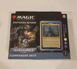 Magic The Gathering: Warhammer 40K Forces of the Imperium MTG Commander Deck NEW - Image 1