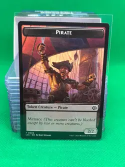 MTG Lost Caverns of Ixalan Commander - City's Blessing & Pirate 2/2 [Token] - Image 2