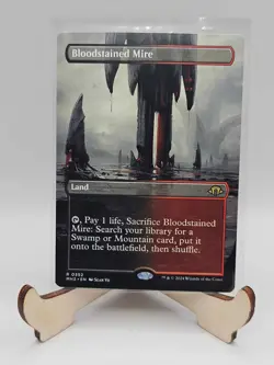 MTG - Bloodstained Mire (Borderless)(0352) - Modern Horizons 3 - Non Foil - Image 1