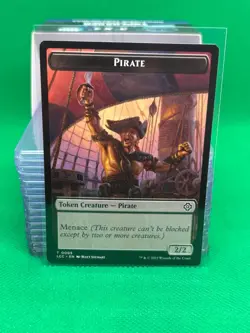 MTG Lost Caverns of Ixalan Commander - The Monarch & Pirate 2/2 [Token] - Image 2