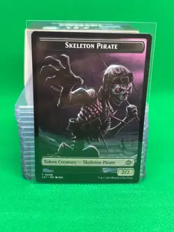 Map Token / Skeleton Pirate Token The Lost Caverns of Ixalan MTG - Image 2